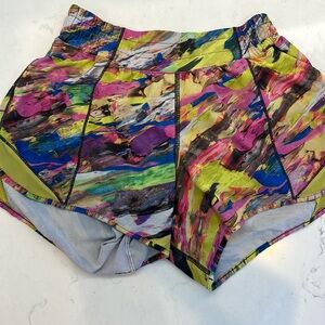 Lululemon Shorts with lining; Size 6